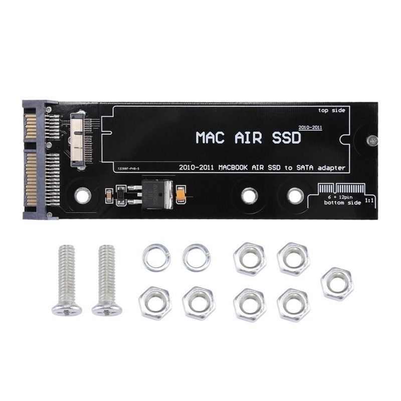 MACBOOK PRO AIR inch A1370 (2010-2011) - ADATTATORE SSD A SATA MACBOOK PRO AIR inch A1370 (2010-2011) - ADATTATORE SSD A SATA