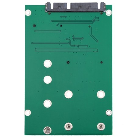 Adattatore M.2 NGFF / mSATA SSD a SATA - Ideale per Recupero Dati