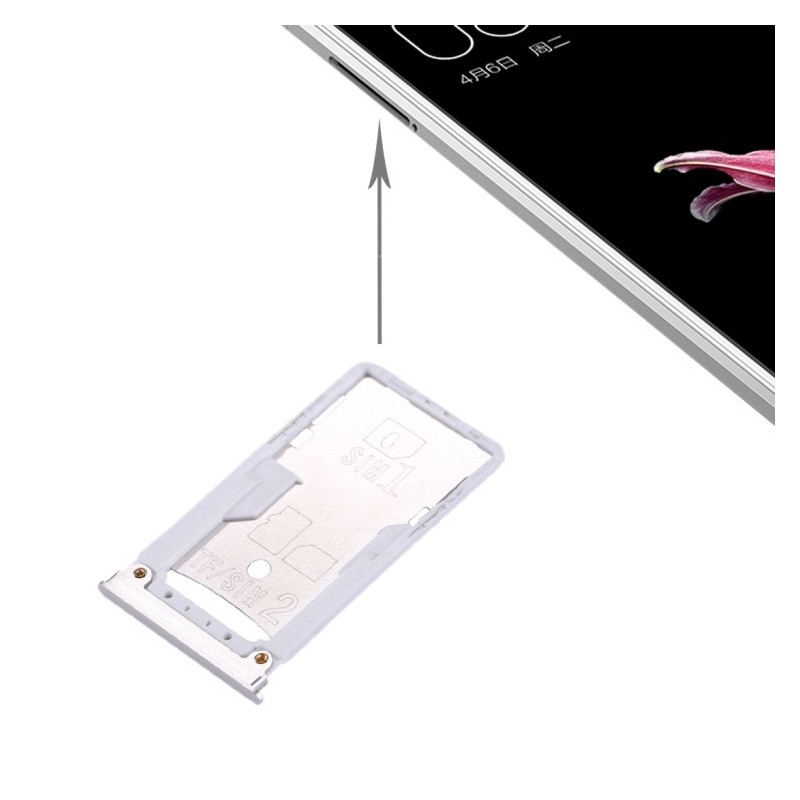 XIAOMI MI MAX - CASSETTO SIM E SD SILVER XIAOMI MI MAX - CASSETTO SIM E SD SILVER
