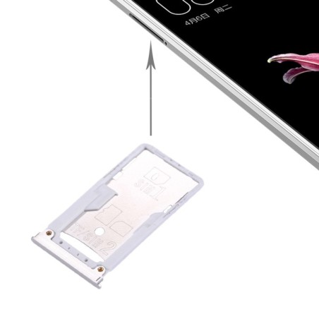 XIAOMI MI MAX - CASSETTO SIM E SD SILVER
