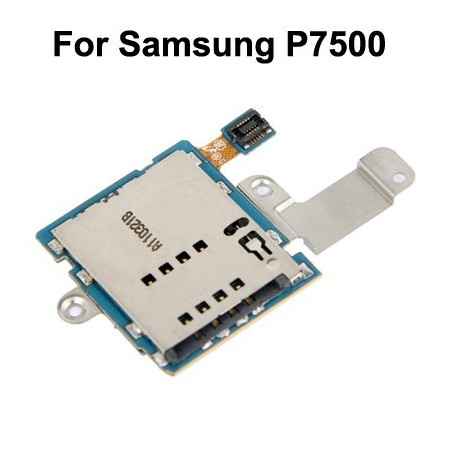 Flat SIM Card Samsung Galaxy Tab 10.1 P7500 Alloggio Ricambio