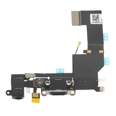 Connettore Ricarica Nero per Apple iPhone 5S Flat Dock