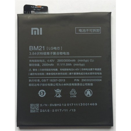 XIAOMI MI NOTE REDMI NOTE - BATTERIA BM21