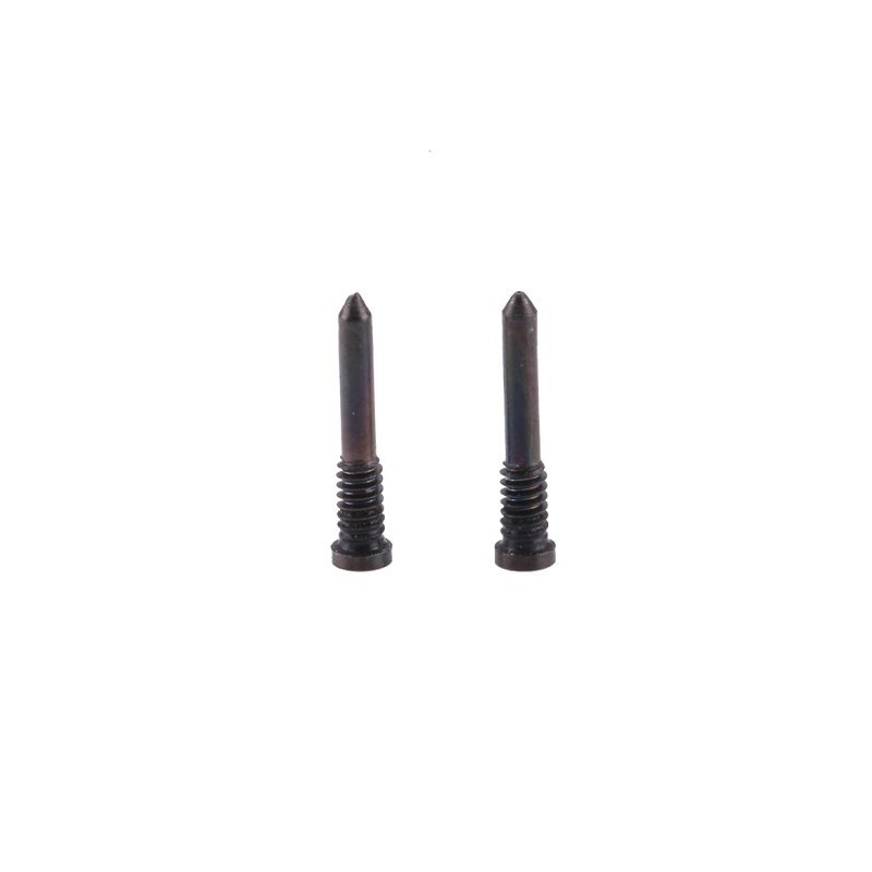 Coppia Viti Connettore Ricarica per iPhone X Nere Black
