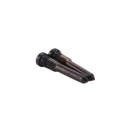 IPHONE X - VITI CONNETTORE RICARICA NERO 2 PCS