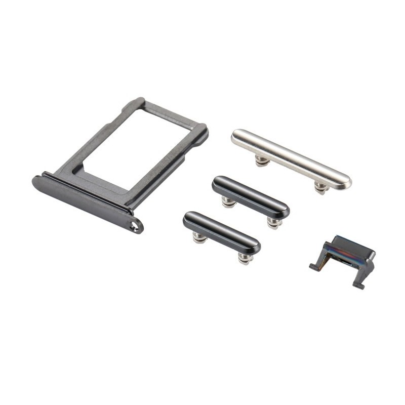 IPHONE X - LETTORE SIM CARD + TASTI VOLUME + VIBRAZIONE E POWER GRIGIO IPHONE X - LETTORE SIM CARD + TASTI VOLUME + VIBRAZIONE E POWER GRIGIO