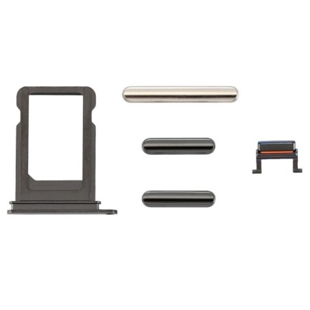 IPHONE X - LETTORE SIM CARD + TASTI VOLUME + VIBRAZIONE E POWER GRIGIO