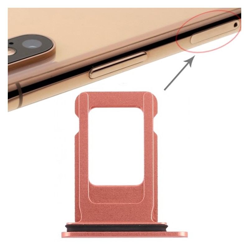 IPHONE XR - CASSETTO SIM CARD ROSE GOLD