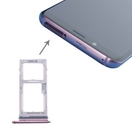S9 PLUS / S9 - CASSETTO SIM + SD PER SAMSUNG GALAXY PURPLE