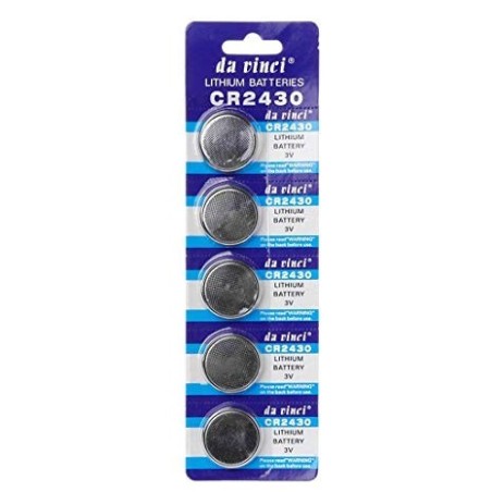 BATTERIA DA VINCI CR2430 PER DISPOSITIVI VARI 1Pcs
