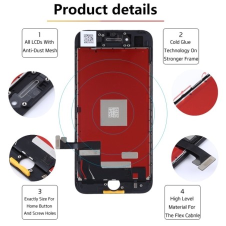 IPHONE 7 - DISPLAY LCD TOUCH SCREEN BIANCO