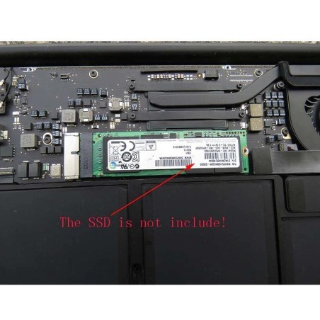 MACBOOK AIR (ANNO 2013-2016) E MAC PRO (FINE ANNO 2013-2015) - NGFF M.2 NVME SSD ADATTATORE SCHEDA2015) -