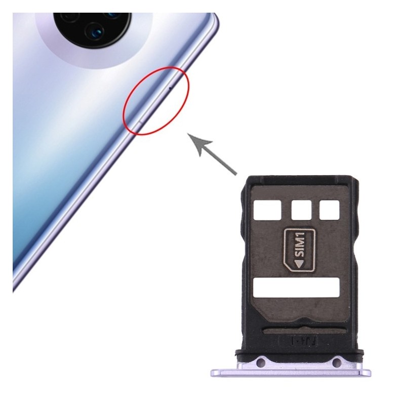 MATE 30 - CASSETTO SIM + NM CARD PER HUAWEI PURPLE