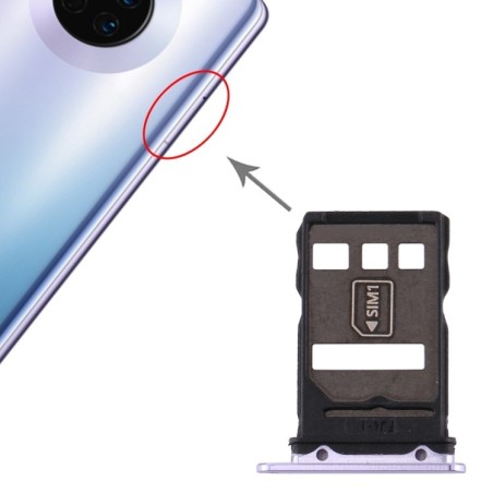MATE 30 - CASSETTO SIM + NM CARD PER HUAWEI PURPLE