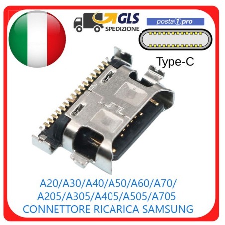Connettore Ricarica USB-C Samsung Galaxy A20 A30 A40 A50 A70