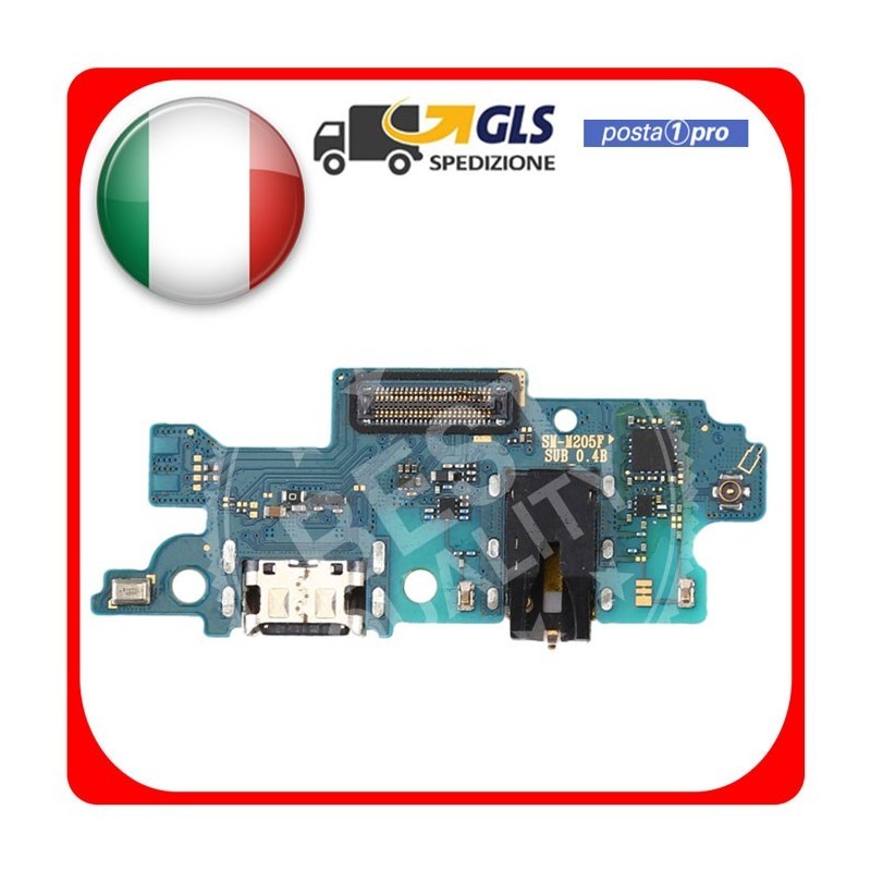 Connettore ricarica USB-C per Samsung Galaxy M20 SM-M205F jack flat completo Connettore ricarica USB-C per Samsung Galaxy M20 SM-M205F jack flat completo