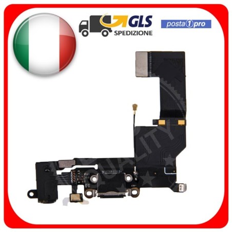 IPHONE SE - CONNETTORE DI RICARICA NERO