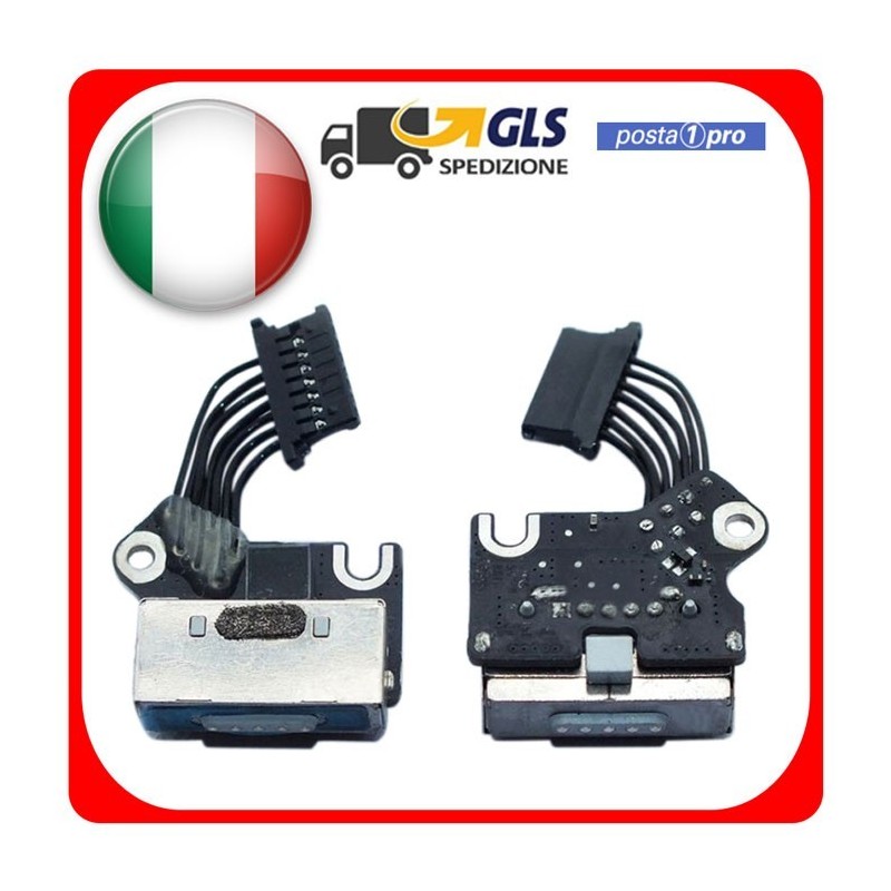 Connettore di alimentazione MagSafe 2 MacBook Pro 13 A1425 MD212 MD213 Connettore di alimentazione MagSafe 2 MacBook Pro 13 A1425 MD212 MD213