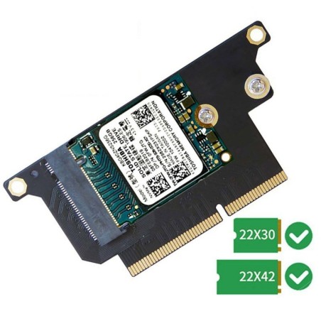 Adattatore NGFF M.2 NVMe SSD per MacBook Pro A1708