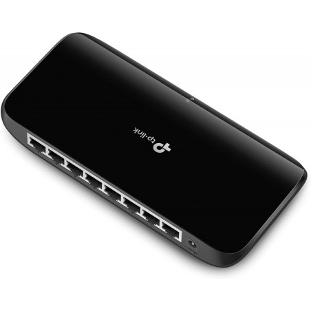 Switch TP-Link TL-SG1008D LAN 8 porte Gigabit Desktop 10/100/1000 Mbps RJ45 case nero