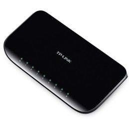 Switch TP-Link TL-SG1008D LAN 8 porte Gigabit Desktop 10/100/1000 Mbps RJ45 case nero