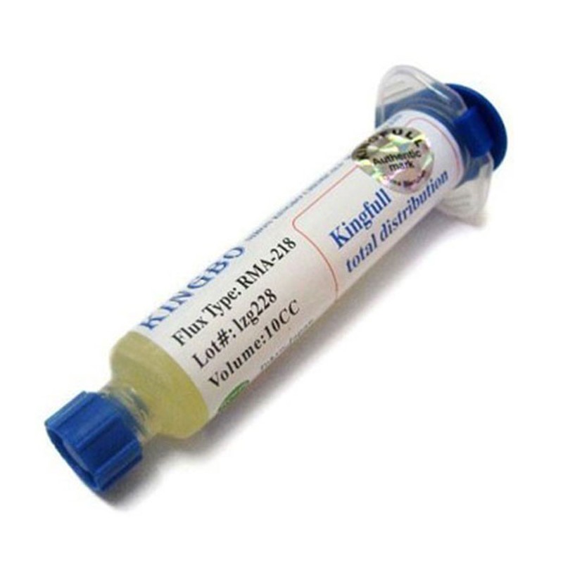Flussante Kingbo RMA-218 10CC per saldatura PCB SMD BGA elettronica