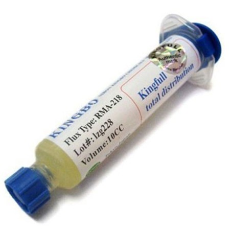 Flussante Kingbo RMA-218 10CC per saldatura PCB SMD BGA elettronica