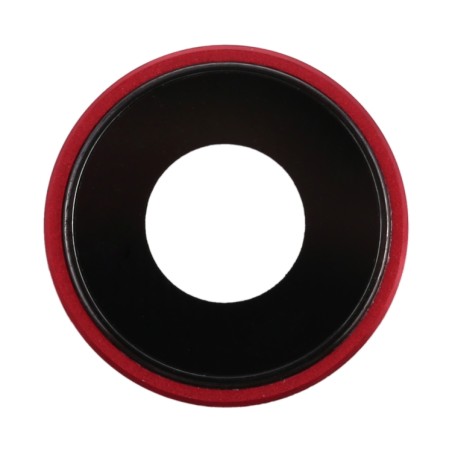 lente camera fotocamera con supporto rosso iPhone XR