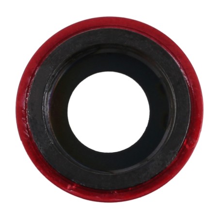 lente camera fotocamera con supporto rosso iPhone XR
