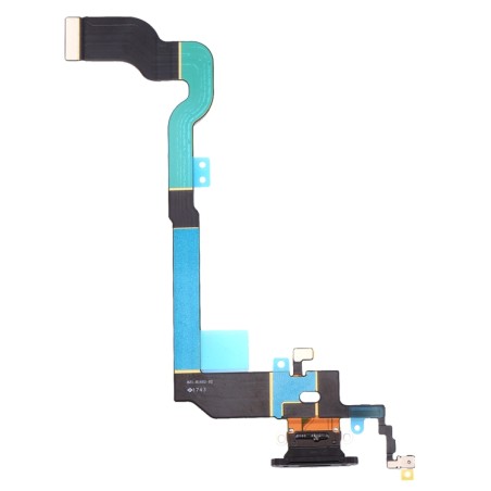 Cavo Flat Connettore Dock Ricarica  iPhone X Qualità Top nero