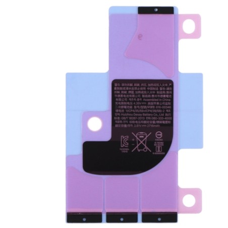 Adesivo Batteria iPhone XS biadesivo ricambio