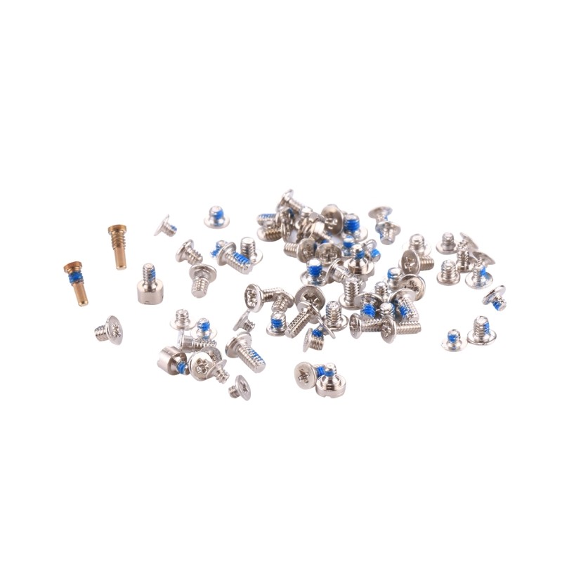 iPhone 8 Set Viti riparazione mainboard connettore di ricarica gold iPhone 8 Set Viti riparazione mainboard connettore di ricarica gold