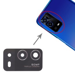 Vetro Lente Vetrino Camera Fotocamera per Oppo A55 4G