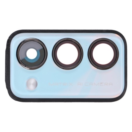 Lente camera posteriore con frame per Oppo Realme Q3 Pro 5G / Q3 Pro Carnival blue