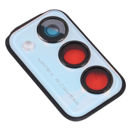 Lente camera posteriore con frame per Oppo Realme Q3 Pro 5G / Q3 Pro Carnival blue
