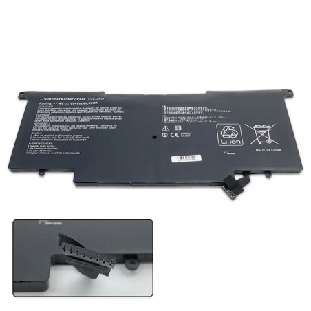 Batteria C22-UX31 per Asus Zenbook BX31A UX31A UX31E 7.4 V 6840 mAh