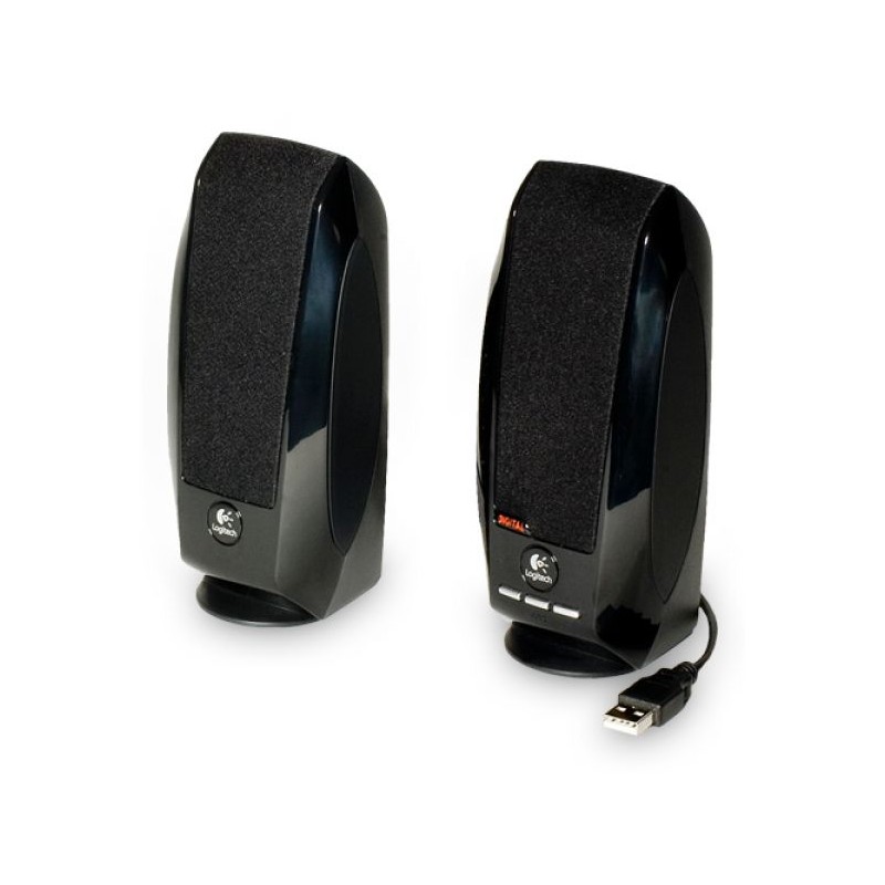 Casse Speakers stereo S150 Cavo USB 1,2 W Logitech Nero
