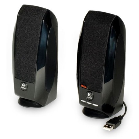 Casse Speakers stereo S150 Cavo USB 1,2 W Logitech Nero