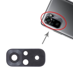 Vetrino Camera lente per Xiaomi Redmi Note 10 4G M2101K7AI M2101K7AG Black fotocamera