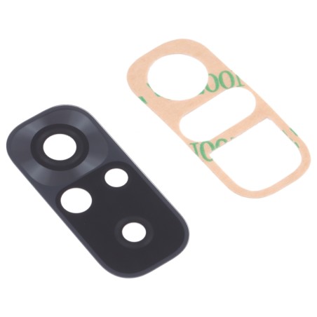 Vetrino Fotocamera Posteriore per Xiaomi Redmi Note 10 4G M2101K7AI M2101K7AG Nero