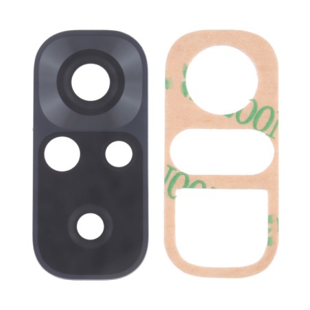 Vetrino Fotocamera Posteriore per Xiaomi Redmi Note 10 4G M2101K7AI M2101K7AG Nero