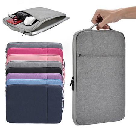Custodia Notebook MacBook 15.6" Blue Navy Waterproof con Tasca e Maniglia
