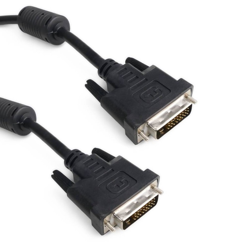 Cavo DVI-D IGLOO Dual Link 24+1 Pin M/M 2mt Nero Video Digitale