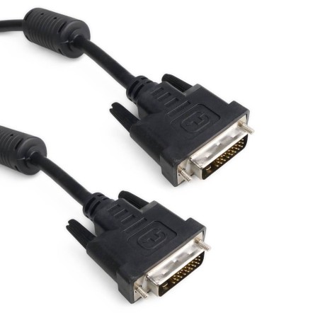 Cavo DVI-D IGLOO Dual Link 24+1 Pin M/M 2mt Nero Video Digitale