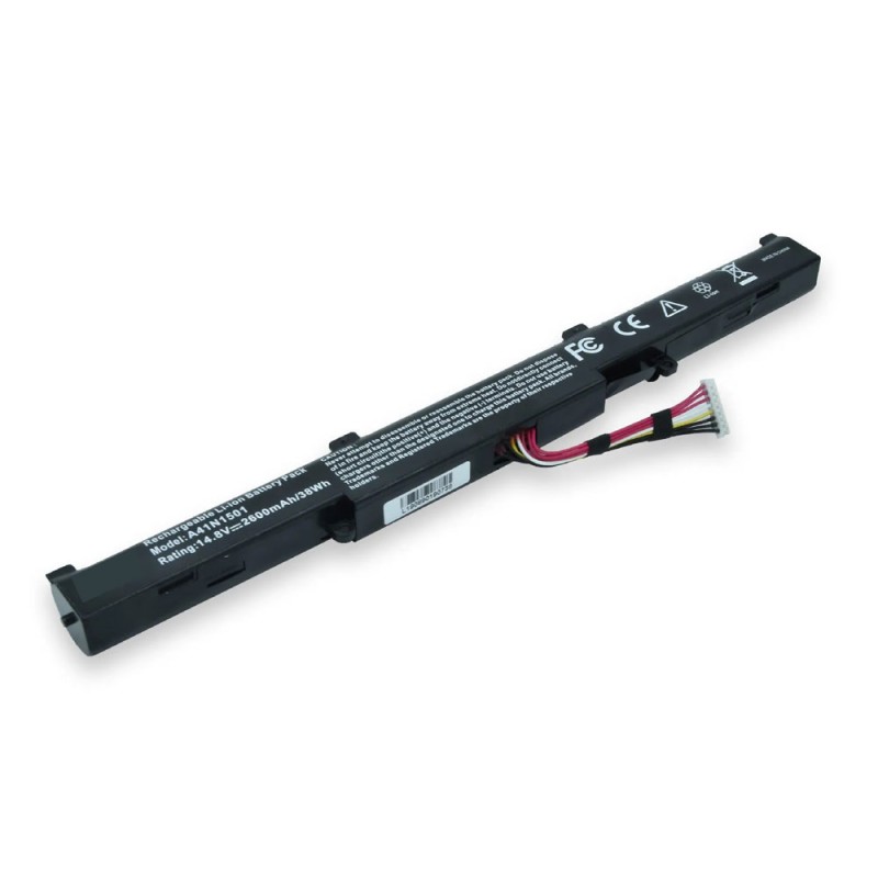 Batteria A41N1501 14.4V 2600mAh per ASUS N552 N752 GL752 G752