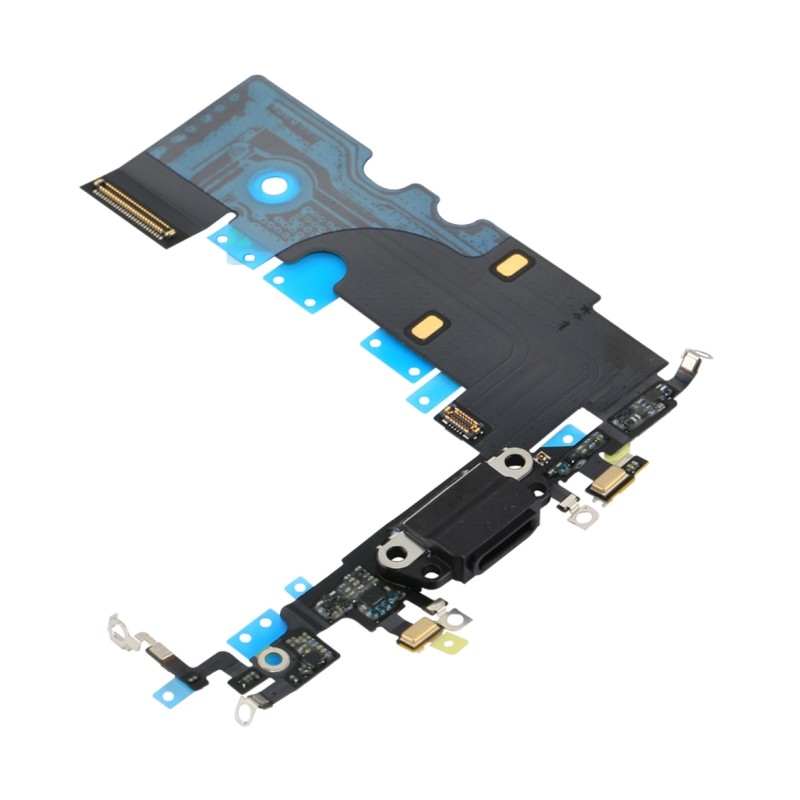 Cavo Flat Dock Connettore Ricarica Microfono Dati Antenna iPhone 8 8G Nero Cavo Flat Dock Connettore Ricarica Microfono Dati Antenna iPhone 8 8G Nero