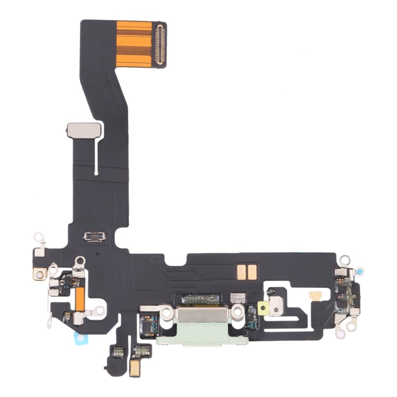 Connettore ricarica iPhone 12 flat dock microfono verde compatibile Connettore ricarica iPhone 12 flat dock microfono verde compatibile