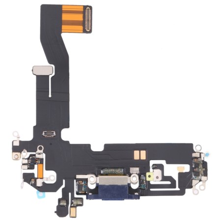 Connettore ricarica iPhone 12 flat dock microfono blu compatibile