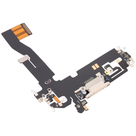 Connettore ricarica iPhone 12 flat dock microfono bianco compatibile