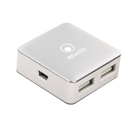 Mini Hub 4 porte USB-2.0 adatto per Computer e Notebook